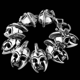 Punk Gothic Skull Stainless Steel Bracelet