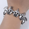 Punk Gothic Skull Stainless Steel Bracelet