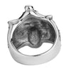 Punk Pirate Skull Stainless Steel Ring