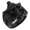 Punk Pirate Skull Stainless Steel Ring