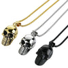 Punk Skeleton Pendant Necklace - designfullprint