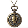 Vintage Skull Pocket Watch