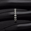 Vintage CZ Evil Skull Silver Rings