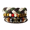Vintage Pirate Skull Multi-Layer Bracelet