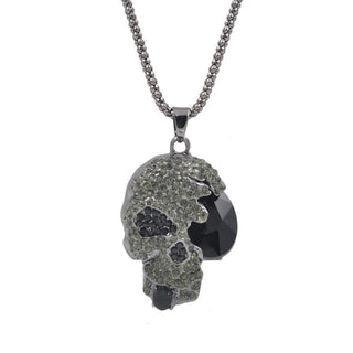 Vintage Skull Skeleton Necklace - designfullprint