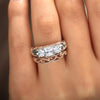Luxury Vintage Skull CZ Cubic Zirconia Ring For Women