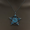 Vintage Star Skull Luminous Charm Necklaces