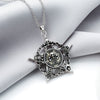 Vintage Star Skull Luminous Charm Necklaces
