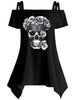 Floral Skull Outfit Shirt