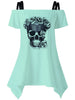 Floral Skull Outfit Shirt