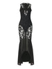 Gothic Sleeveless Lace Dress