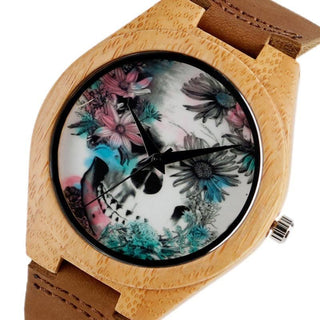 Skull Wood Watch - designfullprint