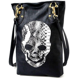 Skull Handbag Tote Bag - designfullprint