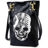 Skull Handbag Tote Bag - designfullprint