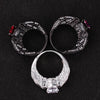 Punk Skull Princess Zircon Wedding Ring