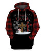 Black Pride Christmas Begins With Christ Hoodie