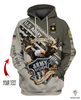 Gift For Veteran Lover Gift For Army Chose Your Veteran Rank E5 SGT E5 SPC5 E6 SPC6 E6 SSG E7 SFC E7 SPC7 E8 1SG E8 MSG Army Veteran Army Retired Multi Rank Men Army Hoodie Personalized Unisex Hoodie HG