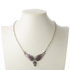 Crystal Angel Wings Skull Choker Necklaces