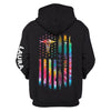 Personalized  Tie-dye Flag Pharmacy Tech US Unisex Size Hoodie