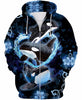 Orca Killer Whale Sea Creature Fish Lover US Unisex Size Hoodie
