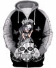 Multi-color Fight Like A Warrior Melanin Cancer Awareness Zip up Hoodie