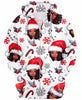 Black Pride Christmas Santa Melanin Hoodie Sweatshirt T Shirt Unisex Size