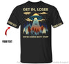 Gift For Hippie Black Get In Loser We re Doing Butt Stuff Pullover Zip Up Hoodie Sweatshirt US Unisex Size HG