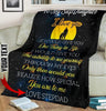 Personalized I Love You My Special Step Daughter Quilt And Sherpa Blanket