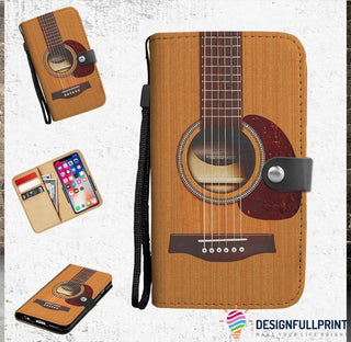 Guitar Cellphone Wallet Case CH Guitarist