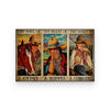 Being A Gypsy Hippie And Cowgirl Girl Hippie Girl Horse Cowgirl Riding Horizontal Poster PA