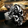 Goddess Of Mercy Ghost Skull Ring