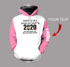 Personalized Medical 2020 Heroes US Unisex Size Hoodie
