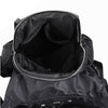 Skull Leather Backpack with Hood - designfullprint