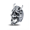 Punk Rock Demon Big Skull Bikers Ring