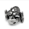 Vintage Double Skull Stainless Steel Ring