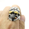 Stainless Steel Cool Skull Shade Smoke Ring