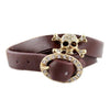 Vintage Gold Skull Bracelet