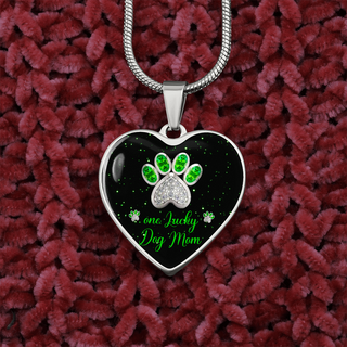 Dog mom necklace