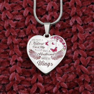 im not a widow necklace