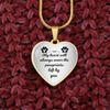Cat footprint necklace