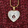 I Will Carry You With Me Memorial Necklace Bereavement Sympathy Memorial Gift Angel Wings Loss Of Loved One Remembrance Heart Necklace HG