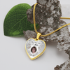 I Will Carry You With Me Memorial Necklace Bereavement Sympathy Memorial Gift Angel Wings Loss Of Loved One Remembrance Heart Necklace HG
