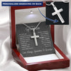 Khắc- To My Grandson Gift from Grandma and Grandpa necklace shineon