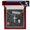 Test necklace cross