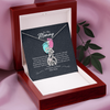 Baby Reveal Expected Mom Pregnant Wife Gifts From Husband Necklace for Women, Adults Size