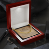 To My Son From Dad Necklace, Christmas Gift For Son, Cuban Link Chain, Son Christmas Present, Message For Son From Mom