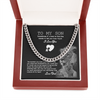 To My Son from Dad Necklace, Adult Silver Men Chain Necklace, Son Christmas Present, Message for Son
