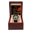 Father's Day 2022 Men's Watch Lion Dad Wristwatch Idea Gift For Dad Wristwatch Stainless Steel Mechanical Automatic Watch QDH