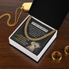 Anniversary Gift for Husband, DaBass Husband Necklace from Wife