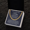 Cuban Link Chain Necklace, My Man Find You Sooner Cuban Link Chain Necklace Gift For Him